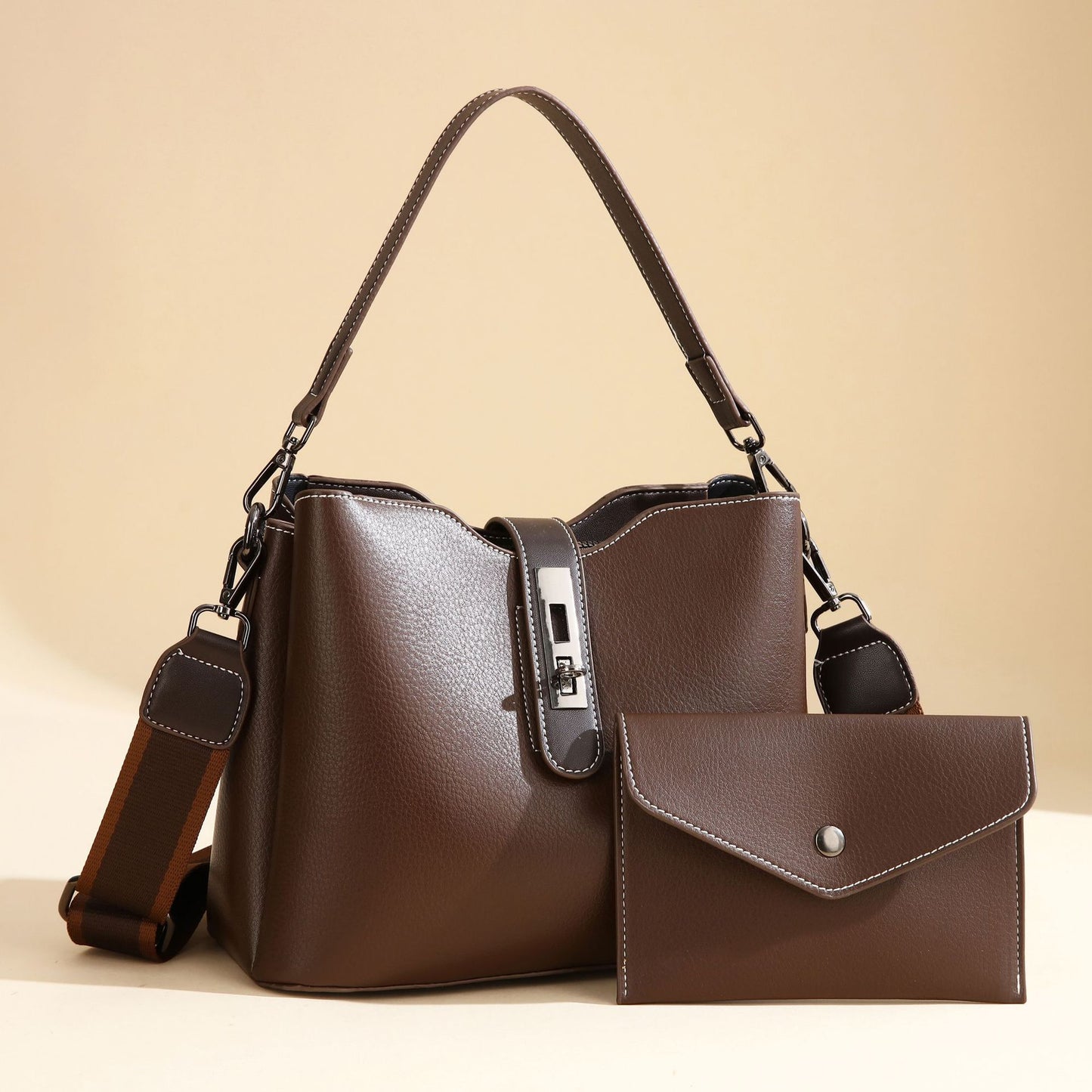 SOLVBAO 2025 This year's popular high-end bag women's popular new four-season versatile bucket bag portable shoulder messenger bag