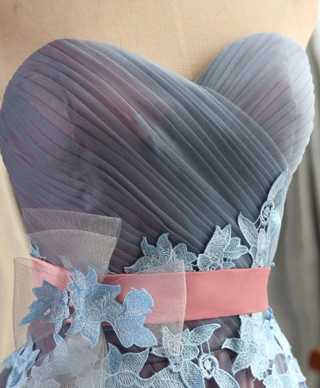 Solvbao Gorgeous Tulle and Pink Floor Length Party Dress, Junior Prom Dress