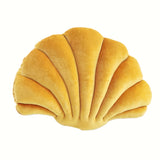 1pc, Shell Shaped Car Seat Pillow, Shell Shaped Throw Pillow, Sofa And Bed Decorative Pillow, Floor Cushion, Perfect Gift For Easter, St. Patrick's Day, Ramadan Gifts