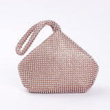 SOLVBAO Cross-Border Rhinestone Clutch Stylish and Portable Cosmetic Bag Mine Bag Diamond-Embedded Women's European and American Style Dinner Bag Handbag