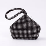 SOLVBAO Cross-Border Rhinestone Clutch Stylish and Portable Cosmetic Bag Mine Bag Diamond-Embedded Women's European and American Style Dinner Bag Handbag