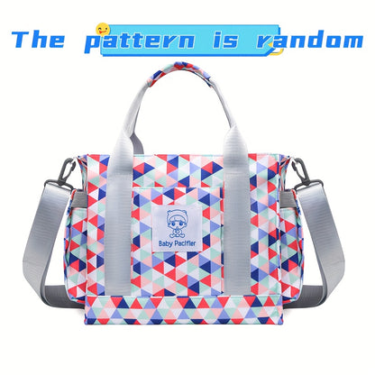 solvbao Cute Cartoon Print Diaper Bag, Large Capacity Tote Bag, Women's Shoulder Bag, Handbag & Crossbody Bag