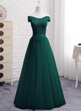 Solvbao Lovely Simple Sweetheart Off Shoulder Long Party Dress, A-line Floor Length Bridesmaid Dress