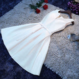 SOLVBAO Summer White Bridesmaid Dress Dress Slimming Evening Dress Annual Party Little Dress in Stock and Fast Delivery