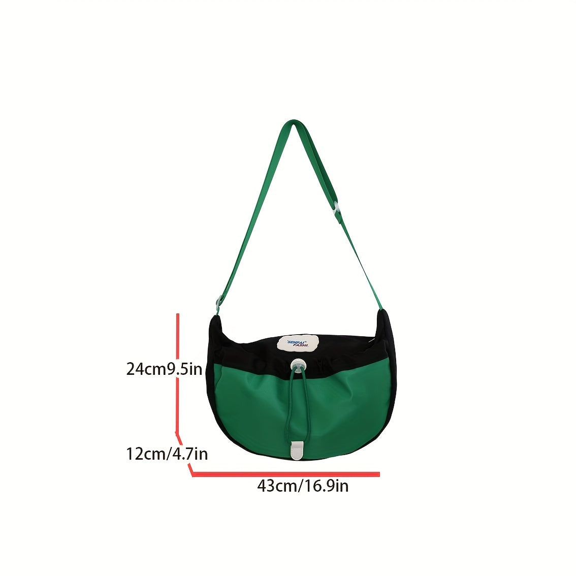 solvbao  Trendy Cute Crossbody Hobo Bag, Large Capacity Shoulder Bag, Women's Casual Handbag & Pruse