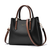 Women's Elegant Handbag, PU Leather Crossbody Bag, Fashion Top Handle Satchel Purse