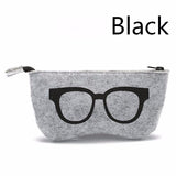 Zipper Cloth Glasses Bag, Multifunctional Sunglasses Bag, Eyewear Accessories For Women And Men