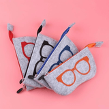 Zipper Cloth Glasses Bag, Multifunctional Sunglasses Bag, Eyewear Accessories For Women And Men