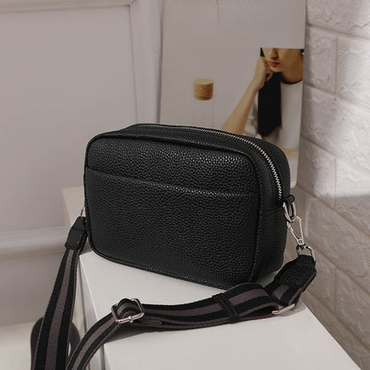 solvbao Trendy Vegan Crossbody Bag, Fashion PU Shoulder Bag, Women's Casual Handbag & Phone Purse