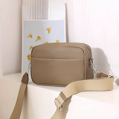 solvbao Trendy Vegan Crossbody Bag, Fashion PU Shoulder Bag, Women's Casual Handbag & Phone Purse