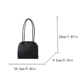 solvbao Solid Color Shoulder Square Bag, All-Match Handbag, Women's PU Leather Zipper Bag For Daily Use