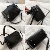 solvbao Trendy Multi-pocket Zipper Crossbody Bag, Simple Solid Color Handbag, Perfect Shoulder Bag For Commuting