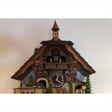 Black Forest House Quartz Cuckoo Clock with Moving Train and Music