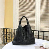 Evening Bags Weave Tote Bucket Bags Fashion High-quality Designer Handbag Travel Shoulder Messenger Phone Purses Crossbody Female Wallet 22