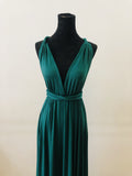 solvbao Charming Dark Green Bridesmaid Dresses,Convertible Dresses, Multiway Women Dresses