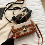 solvbao  Vintage Flap Crossbody Bag, Retro Shoulder Bag, Women's Fashion Handbag & Satchel Purse