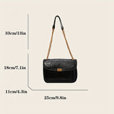 solvbao  Vintage Crossbody Saddle Bag, Retro Flap Shoulder Bag, Women's Fashion Handbag & Purse