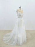 solvbao Simple Tulle Bridal Gowns, Prom Dress , Lovely Formal Dresses