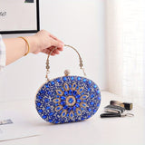 solvbao Luxury Rhinestone Evening Bag, Shiny Wedding Dress Purses, Women's Handbag For Cocktail Prom Party Banquet