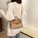 Trendy PU Leather Crossbody Bag, Solid Color Flap Shoulder Bag, Perfect Messenger Bag For Daily Use