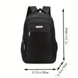 2022 New Large Capacity Backpack Men's And Women's Fashion Middle And High School Students Schoolbag Male Leisure Travel Computer Backpack