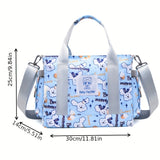 solvbao Cute Cartoon Print Diaper Bag, Large Capacity Tote Bag, Women's Shoulder Bag, Handbag & Crossbody Bag