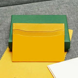 Genuine Leather Card Holder Designer Wallets Luxury Fashion Coin Purses Quality Cardholder Key Pouch Women Mens Bag Wallet Passport Holders Keychain Wristlets