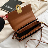 solvbao  Vintage Flap Crossbody Bag, Retro Shoulder Bag, Women's Fashion Handbag & Satchel Purse