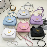 solvbao Kawaii Cute Crossbody Bag, Lovely Cat Ears Shoulder Bag, Women's Fashion Handbag & Saddle Purse