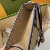 Designer tote 10a s handbag wallet snake Mirror quality clutch pochette messenger womens Leather sier chain Shoulder bags CrossBody dionysuss bag