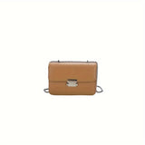 Vintage Crocodile Pattern Crossbody Bag, Trendy Shoulder Bag, Classic Flap Square Purse For Women