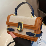 solvbao  Vintage Flap Crossbody Bag, Retro Shoulder Bag, Women's Fashion Handbag & Satchel Purse