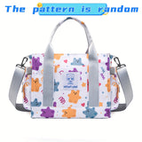 solvbao Cute Cartoon Print Diaper Bag, Large Capacity Tote Bag, Women's Shoulder Bag, Handbag & Crossbody Bag