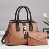 3pcs/set Top Handle Satchel Bag, Luxury Shoulder Tote Bag, Women's Casual Handbag, Crossbody Bag & Clutch Purse