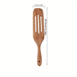 1pc/5pcs Premium Acacia Wood Spatulas, Wooden Spurtles for Baking, Kitchen Gadgets and Accessories