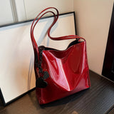 Trendy Large Capacity Hobo Bag, Luxury PU Shoulder Satchel, Women's Casual Handbag & Tote Purse