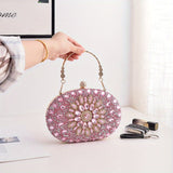 solvbao Luxury Rhinestone Evening Bag, Shiny Wedding Dress Purses, Women's Handbag For Cocktail Prom Party Banquet