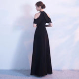 SOLVBAO Evening Dress Women's Long Elegant Slimming Banquet Dress Korean Princess Party Slim Fit Dress 3688