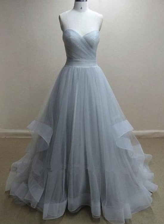 solvbao Grey Wedding Dresses, Charming Grey Prom Dresses, Party Gowns, Grey Formal Dresses