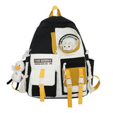 solvbao  Buckle Badge Women's Backpack