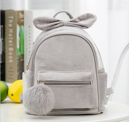 solvbao Cute Kid Toddler Mini Backpack Kindergarten Schoolbag Baby Cartoon Bowknot Shoulder Bag Handbag Fashion