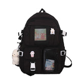 solvbao  Buckle Badge Women's Backpack