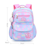 solvbao Cute Girls School Bags Children Primary School Backpack satchel kids book bag Princess Schoolbag Mochila Infantil 2 szies