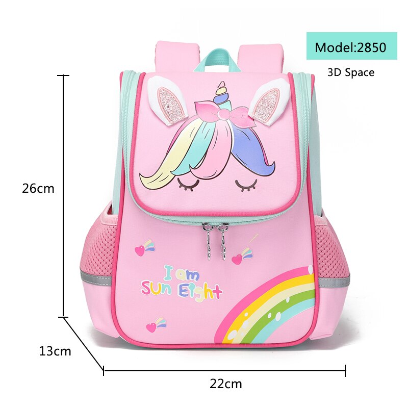 solvbao Hot 3D Cartoon Animal Baby Backpacks kindergarten Schoolbag  Kids Backpack Children School Bags Girls Boys Backpacks