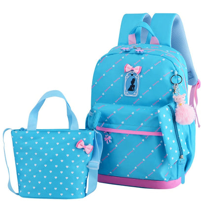 solvbao 3pcs/set Printing School Bags Backpacks Schoolbag Fashion Kids Lovely Backpack For Children Girls School bag Student Mochila sac