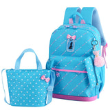 solvbao 3pcs/set Printing School Bags Backpacks Schoolbag Fashion Kids Lovely Backpack For Children Girls School bag Student Mochila sac