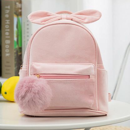 solvbao Cute Kid Toddler Mini Backpack Kindergarten Schoolbag Baby Cartoon Bowknot Shoulder Bag Handbag Fashion