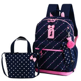 solvbao 3pcs/set Printing School Bags Backpacks Schoolbag Fashion Kids Lovely Backpack For Children Girls School bag Student Mochila sac