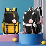 solvbao Women girls School Backpacks Anti Theft USB Charge Backpack Waterproof Bagpack School Bags Teenage Travel Bag