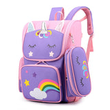 solvbao Cartoon 3D Creative Unicorn Children School Bags Girls Sweet Kids School Backpack Lightweight Waterproof Primary Schoolbags Big